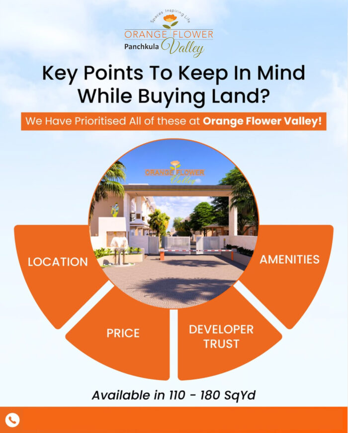 Orange flower valley | Panchkula Extension 2